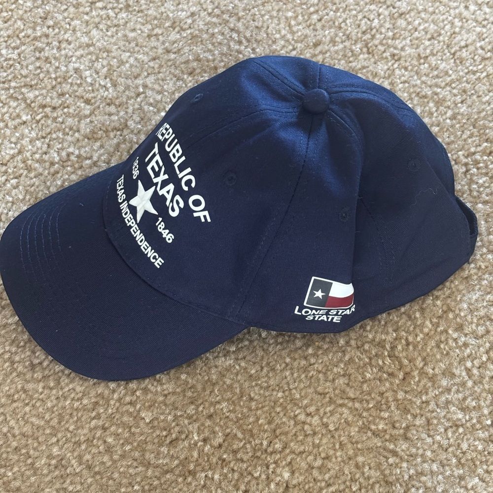 Republic of Texas Navy Blue Hat - Picture 2 of 4